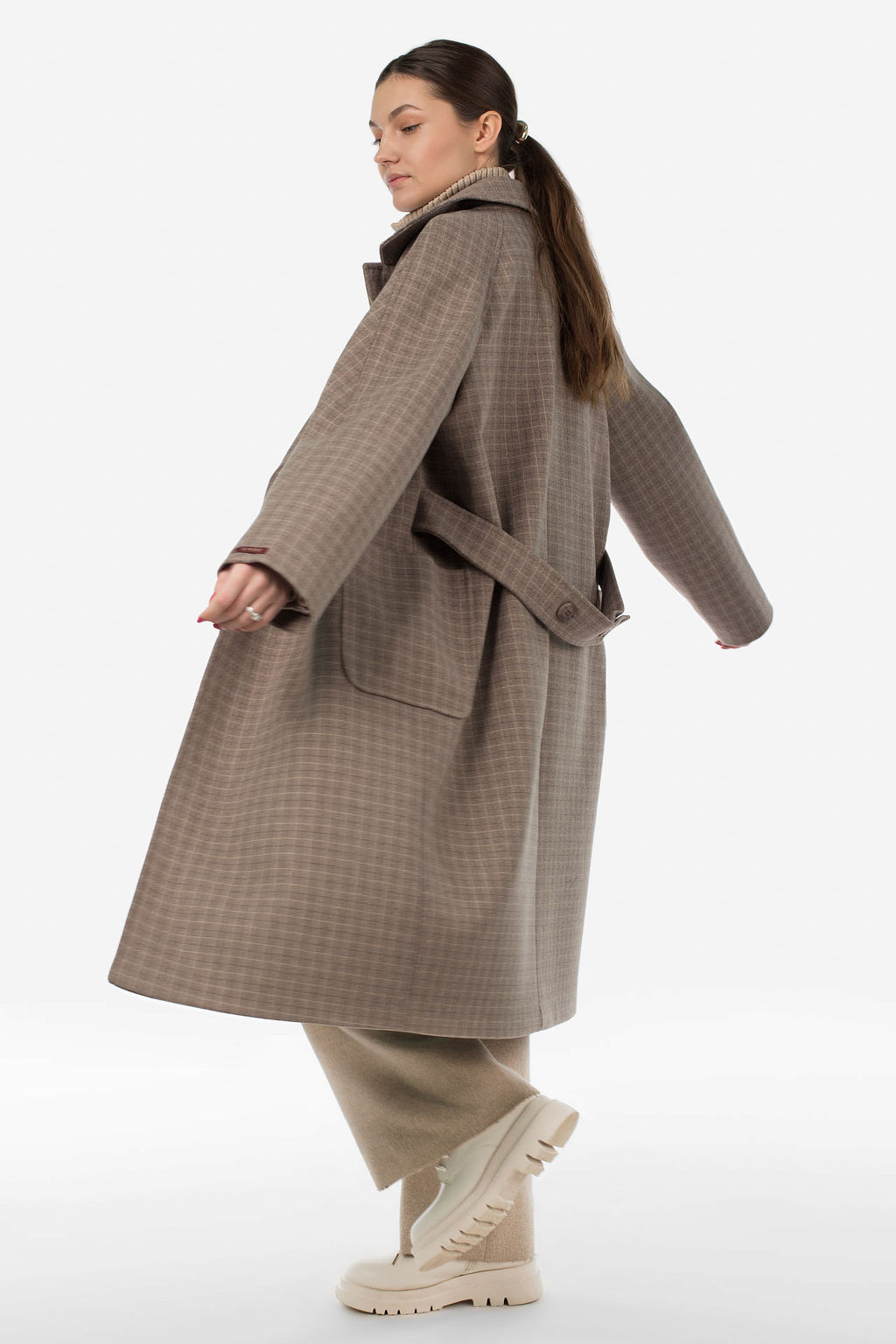 Пальто женское демисезонное - El podio фото 2