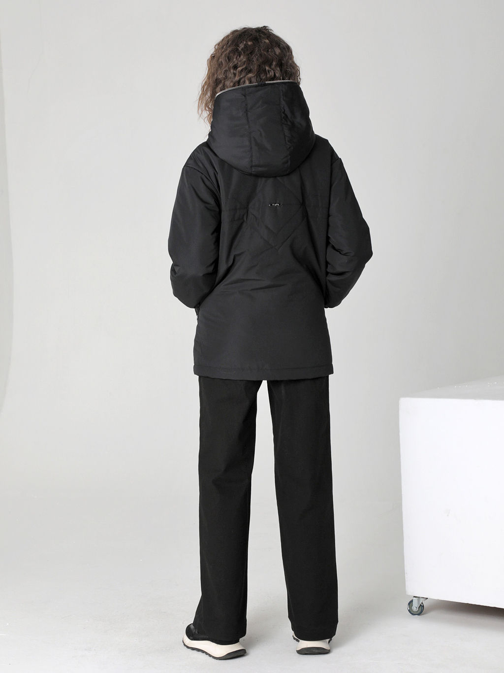 25121 Куртка черный - Dizzyway фото 3