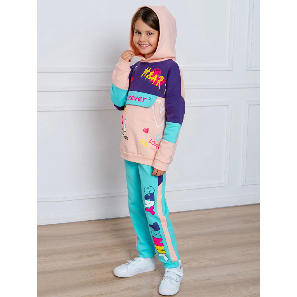 Костюм Youlala футер 2х нитка начёс  фото 8