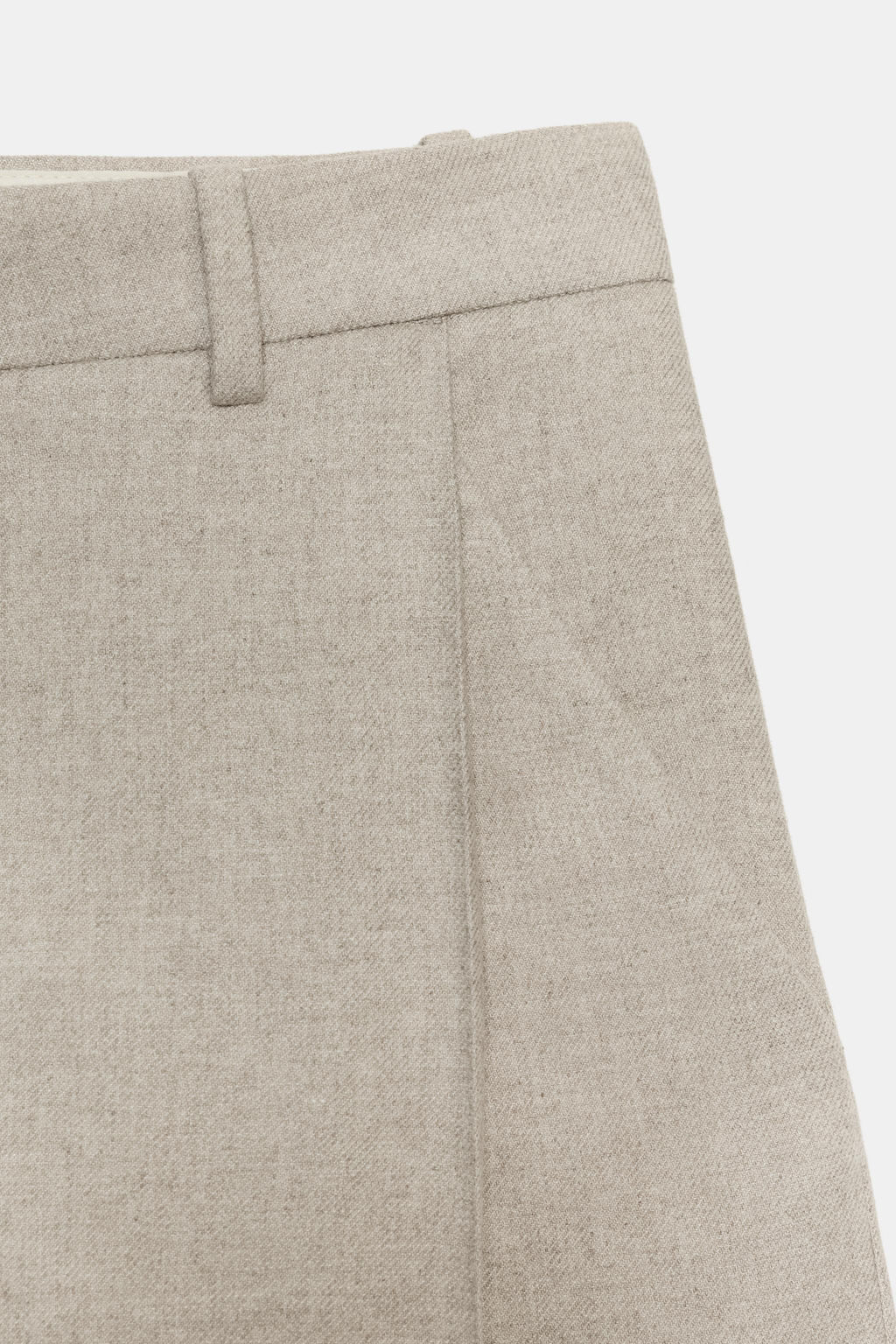 ZW COLLECTION WOOL BLEND DARTS TROUSERS - Zara фото 7