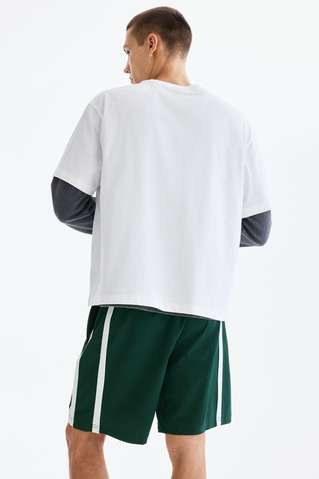 Regular Fit Track shorts - H&m фото 6