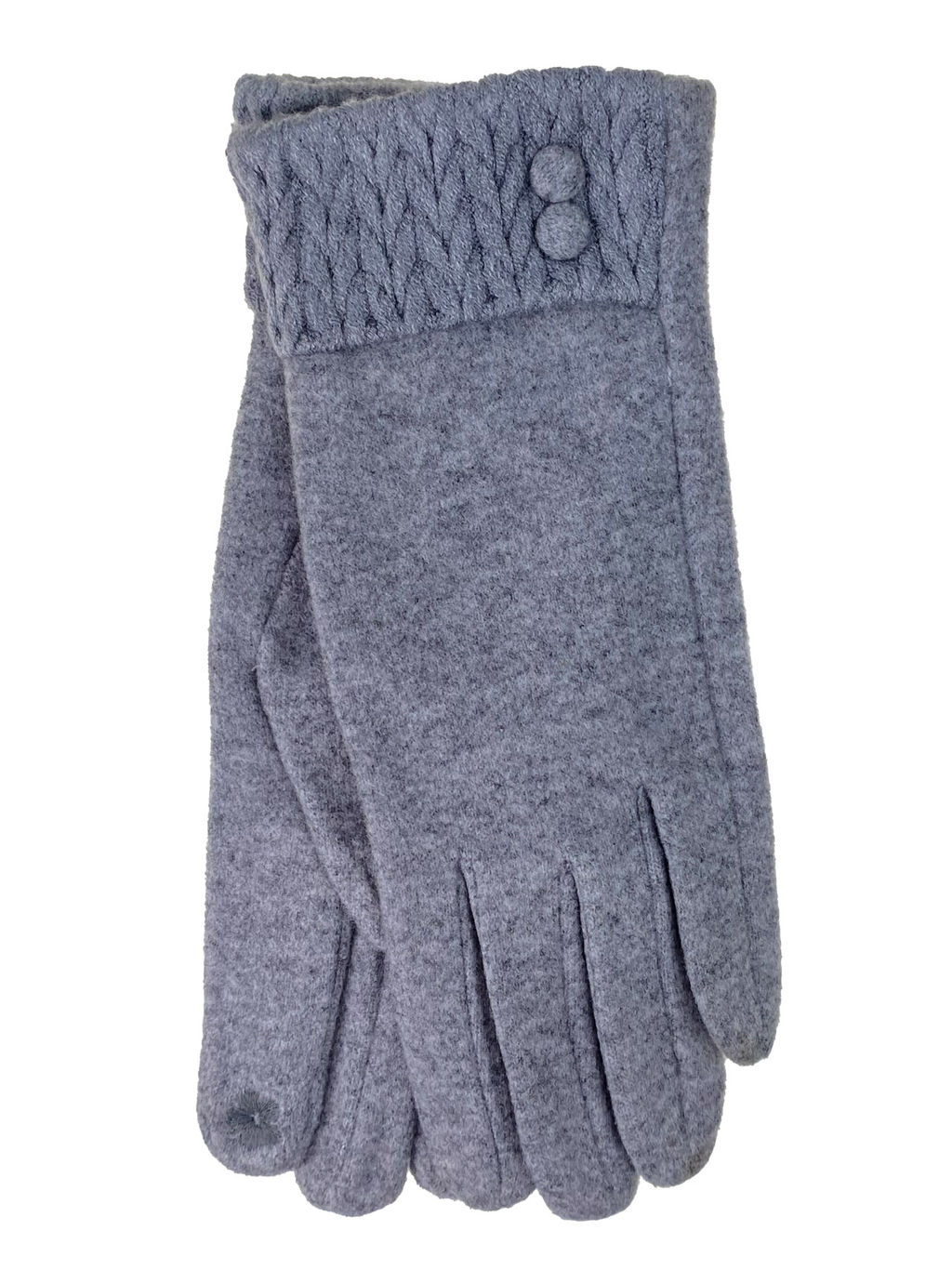 Элегантные женские перчатки из кожи и велюра, цвет шоколад - Greta фото 7