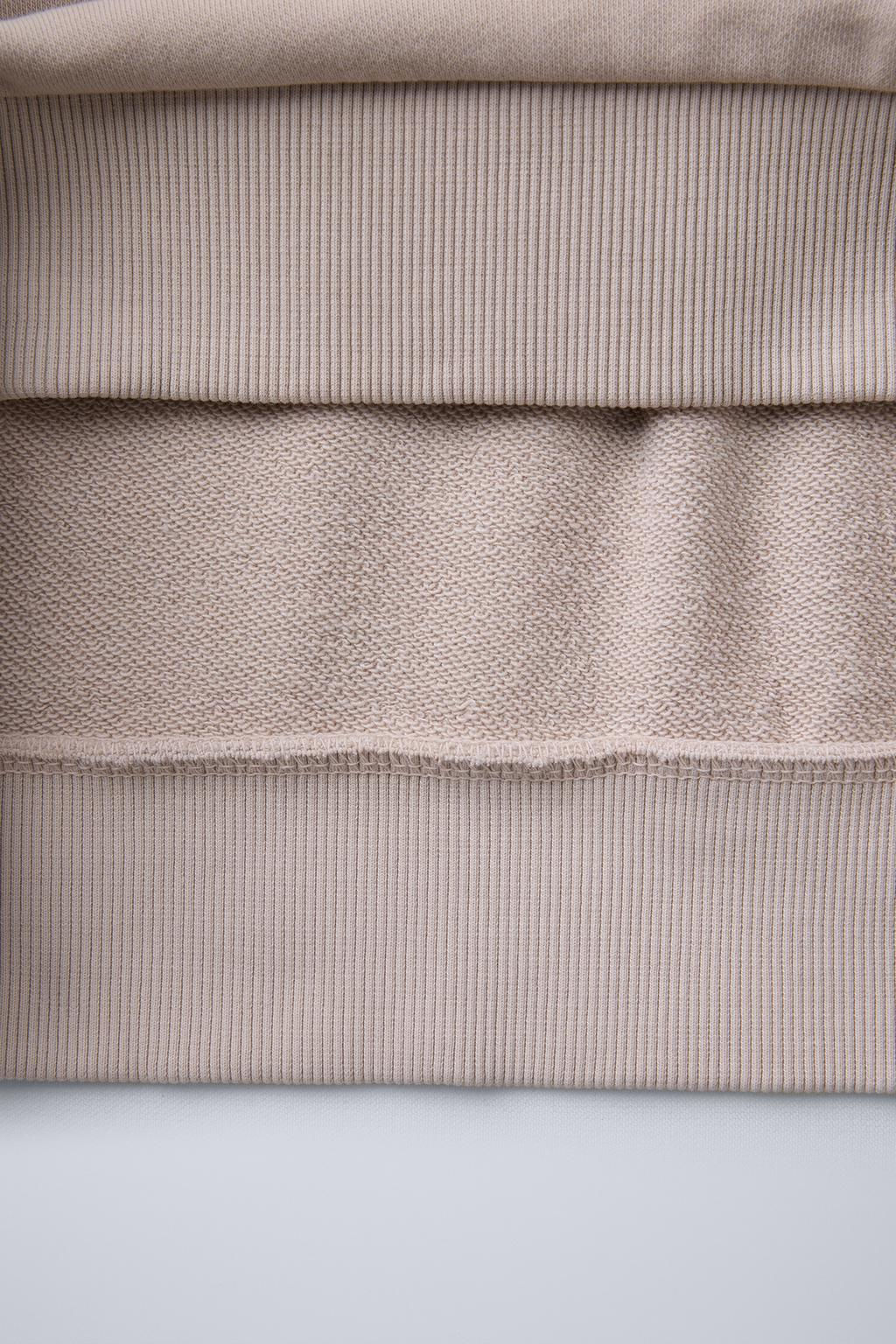 POLO SWEATSHIRT WITH LABEL - Zara фото 11