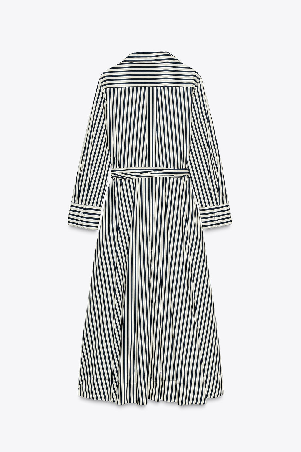 STRIPED SHIRT DRESS ZW COLLECTION - Zara фото 8