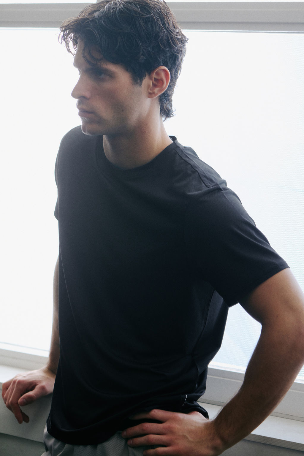 Camiseta de deporte de malla con DryMove - H&m фото 11