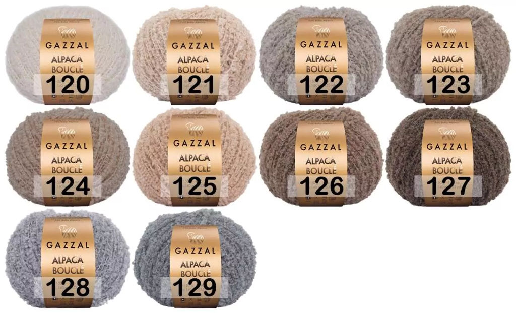 ALPACA BOUCLE GAZZAL