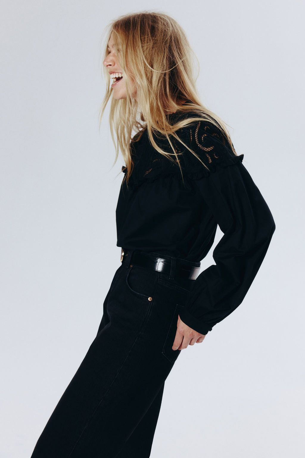 Blusa con bordado ingl?s - H&m фото 2