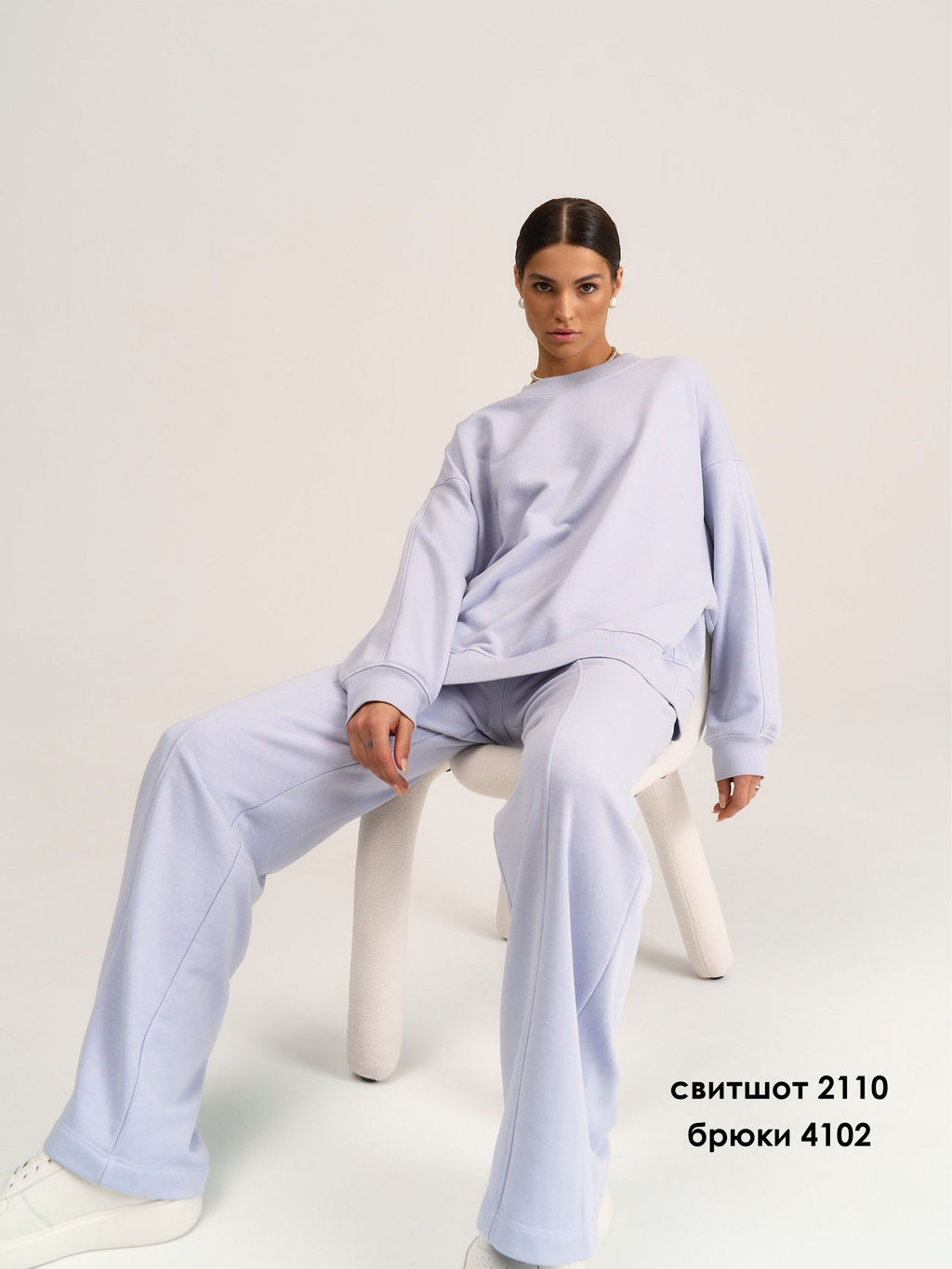 Свободный и объемный свитшот onesize - MG Wear фото 10