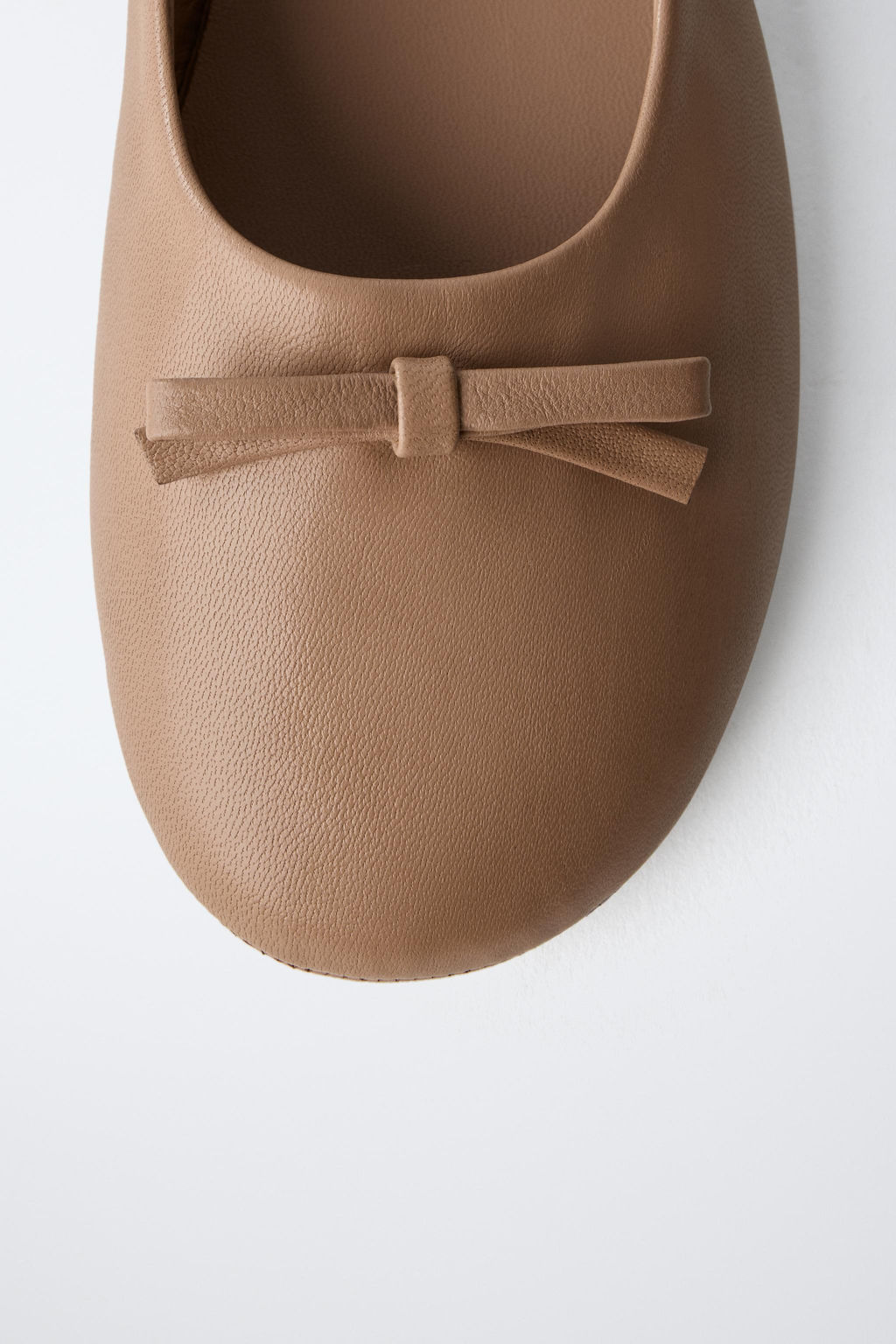 LEATHER BALLERINAS LIMITED EDITION - Zara фото 6