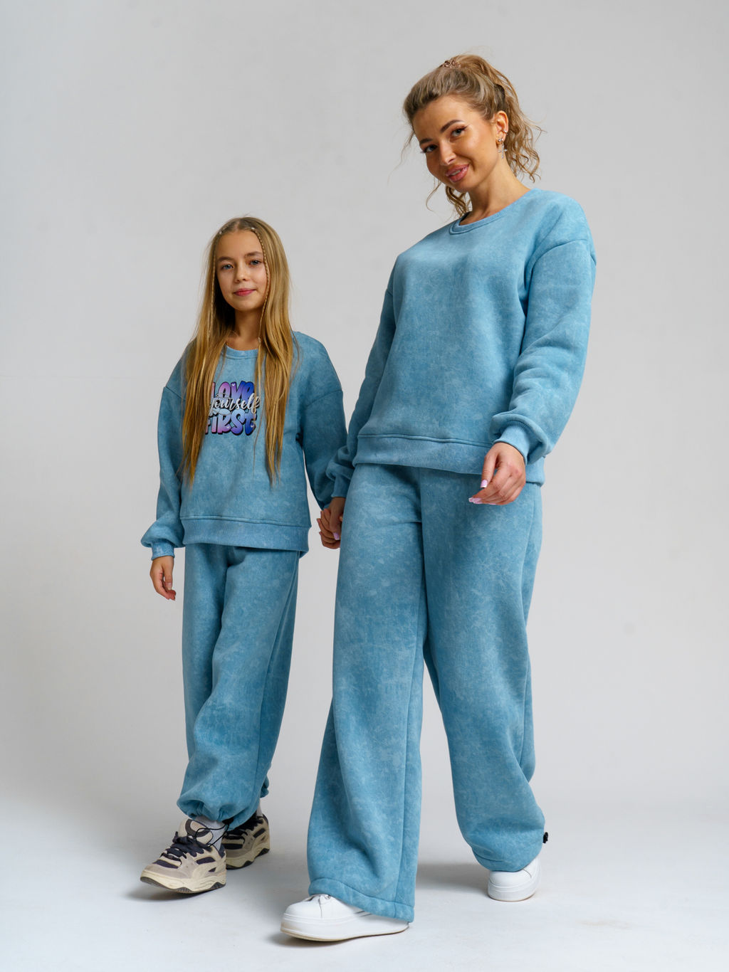 983Д Костюм детский "Голубой/винтаж"