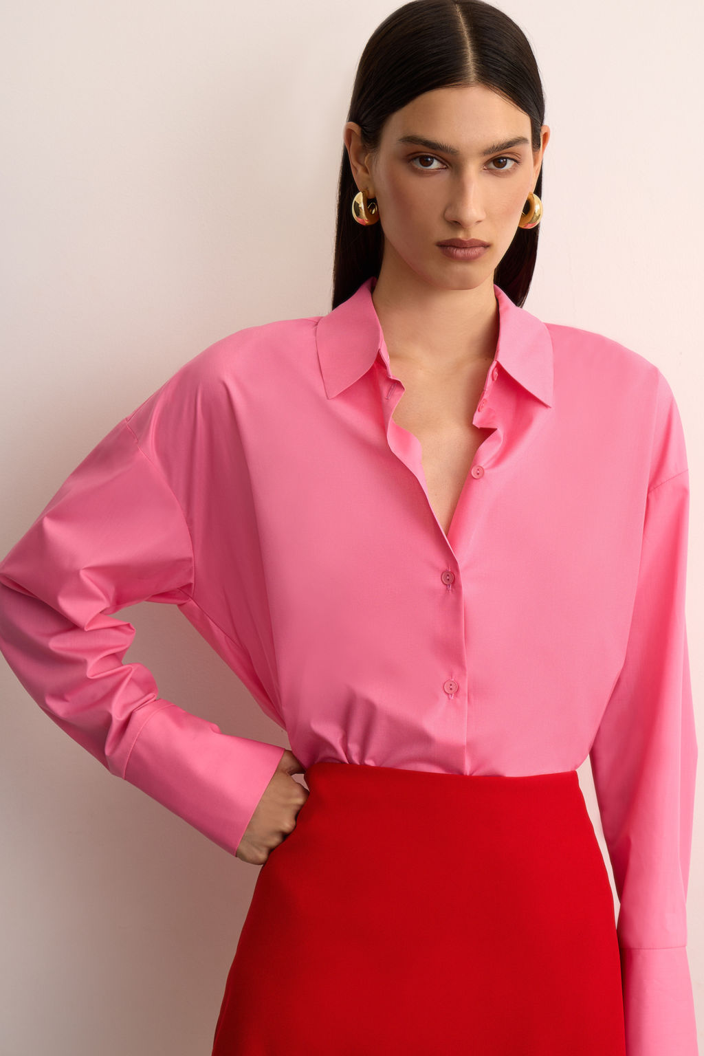 Рубашка прямого силуэта - Mollis фото 3