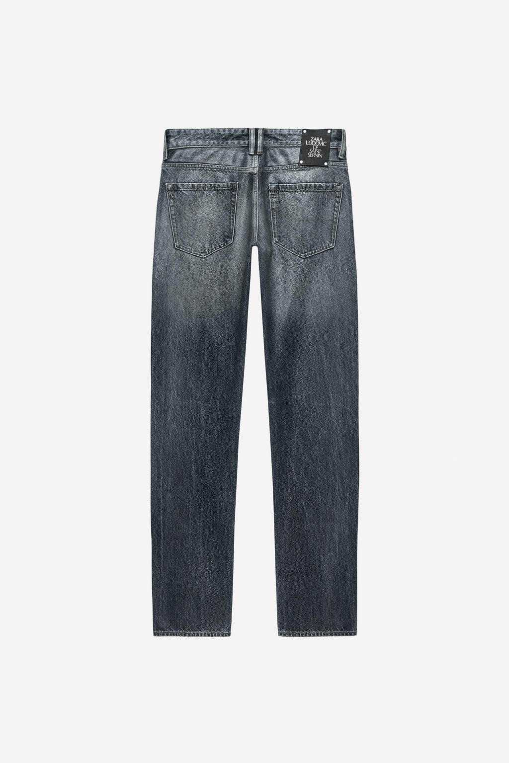 WAXED SLIM FIT JEANS LUDOVIC DE SAINT SERNIN x ZARA фото 2