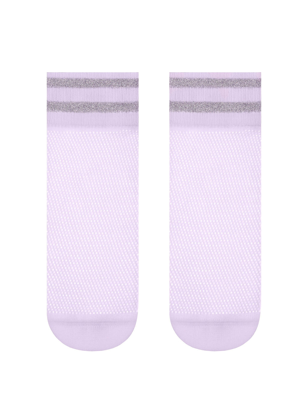 Цена за 2 пары. Носки Классические CONTE FANTASY (короткие, люрекс) 17С-122СП violet - Conte elegant фото 2