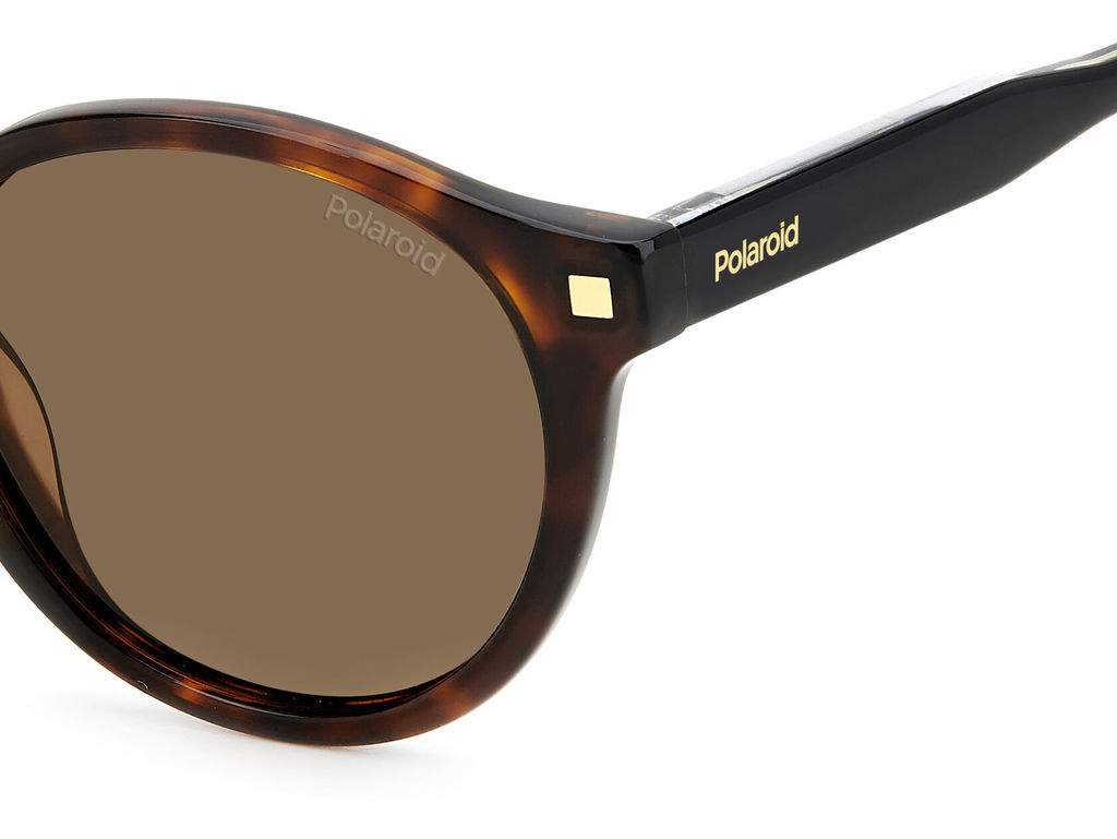 Солнцезащитные очки POLAROID PLD 4150/S/X Гавана, мужские фото 4