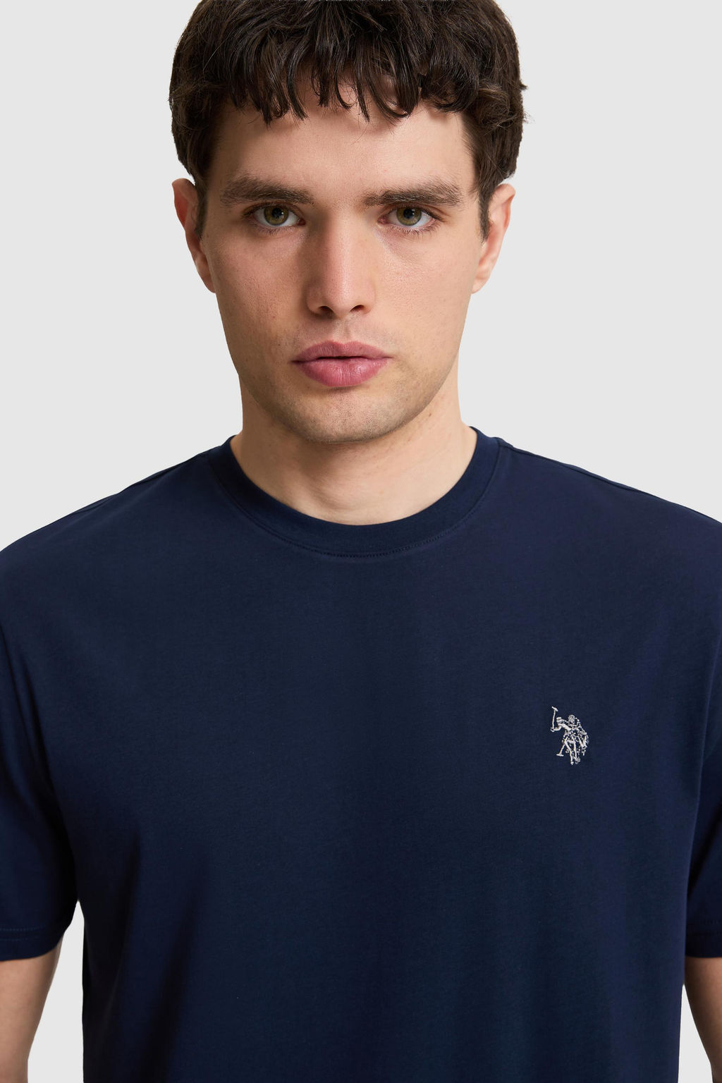 Erkek Lacivert Basic Ti__rt