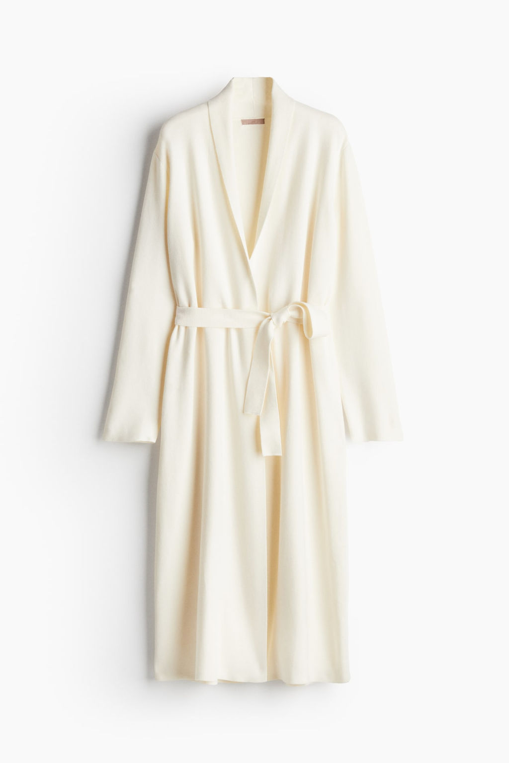 Cardigan largo con cinturon de anudar - H&m фото 6