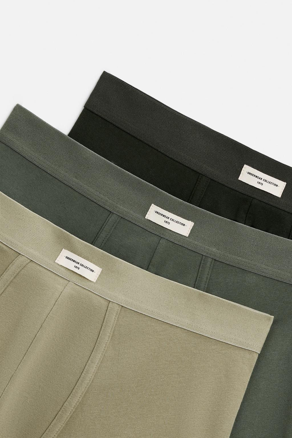 PACK OF 3 SOFT BOXERS - Zara фото 3