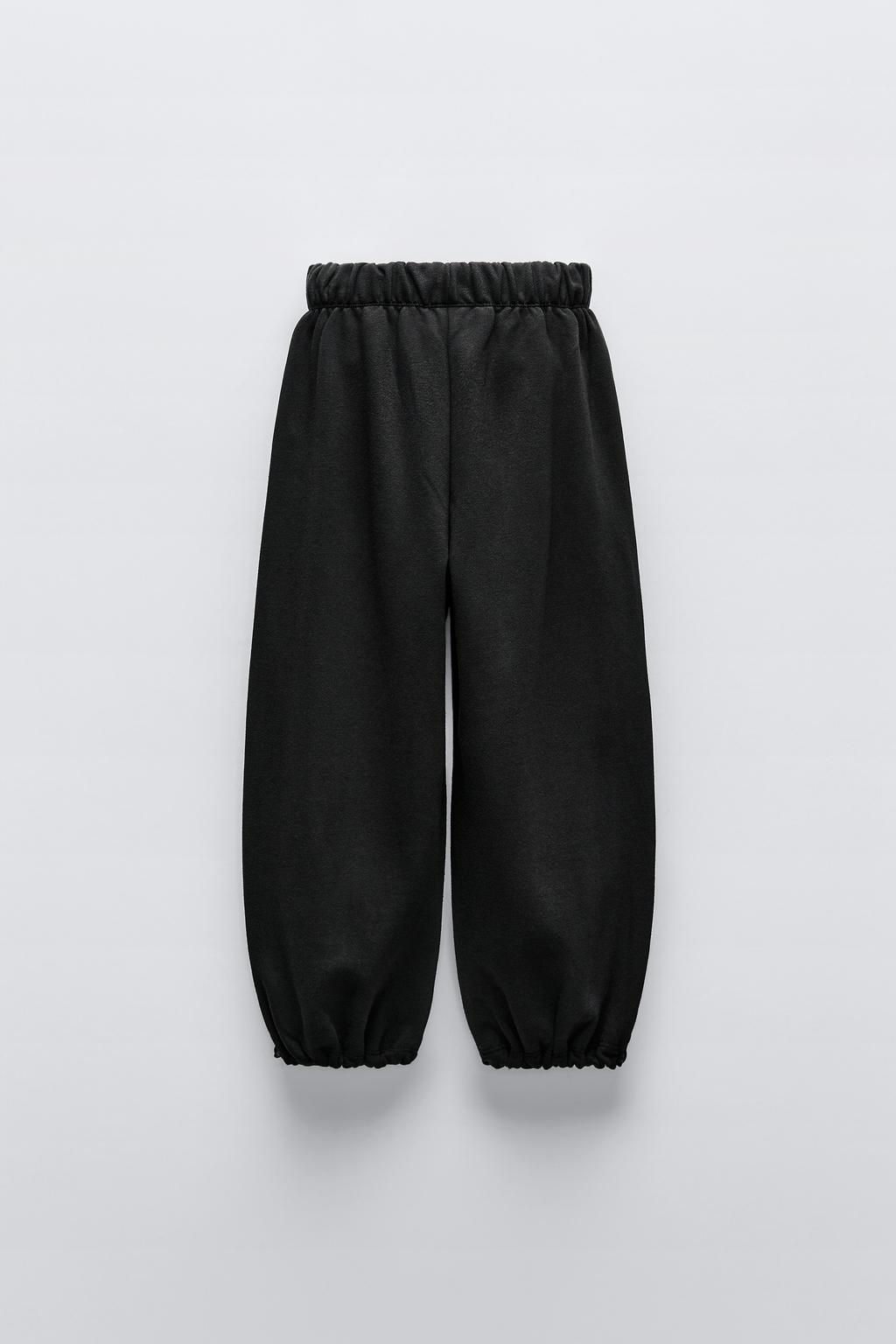 EMBROIDERED JOGGING TROUSERS - Zara фото 8
