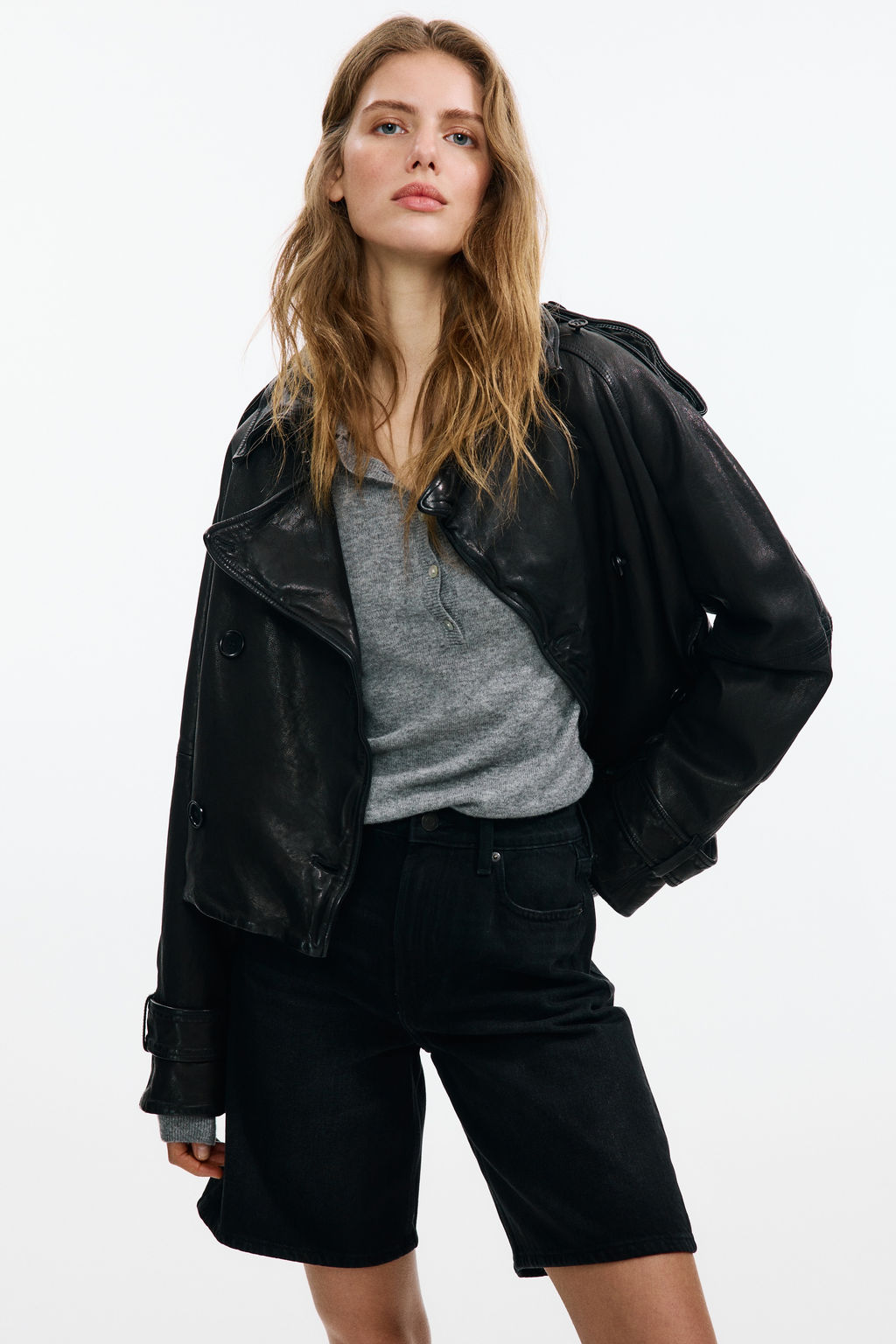 Bermudas en denim - H&m фото 12