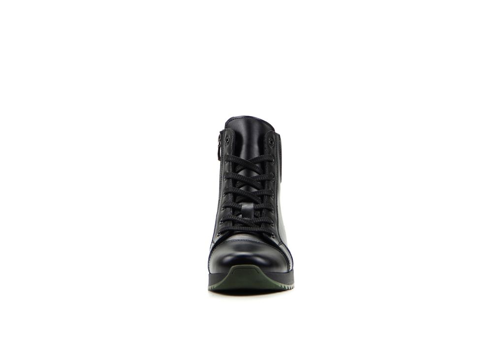 Ботинки EDART 311.omega2bl.black+green/мех