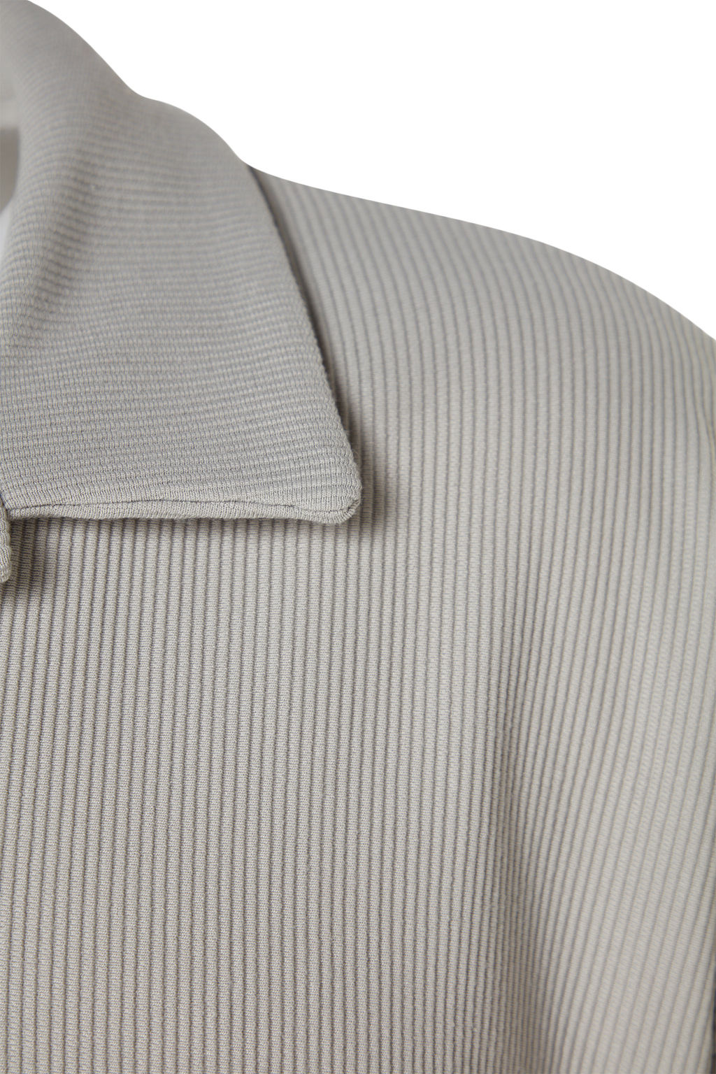 Tas Oversize/Genis Kesim Dokulu K?r?smaz Ottoman Polo Yaka T-Shirt TMNSS23PO00020