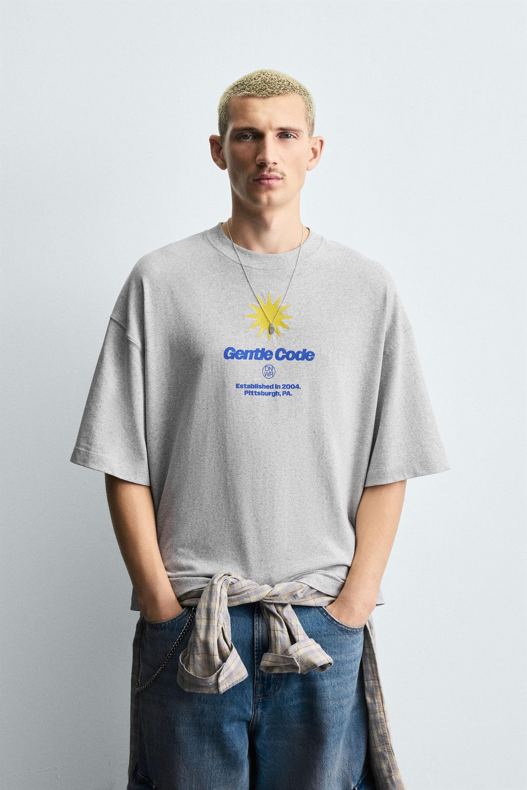 SUN CONTRAST PRINT T-SHIRT - Zara фото 4