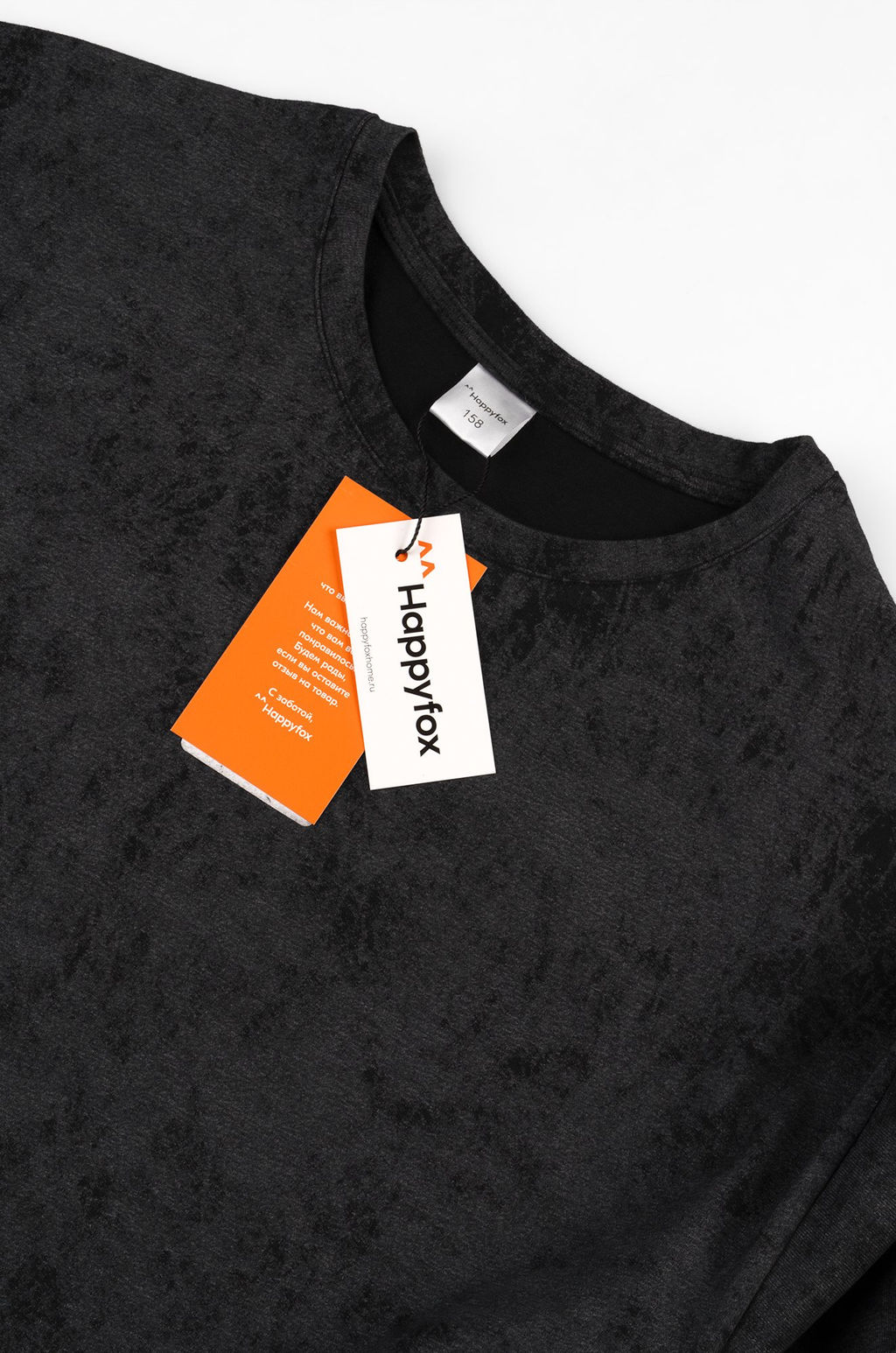 Детский лонгслив с двойным рукавом Happyfox