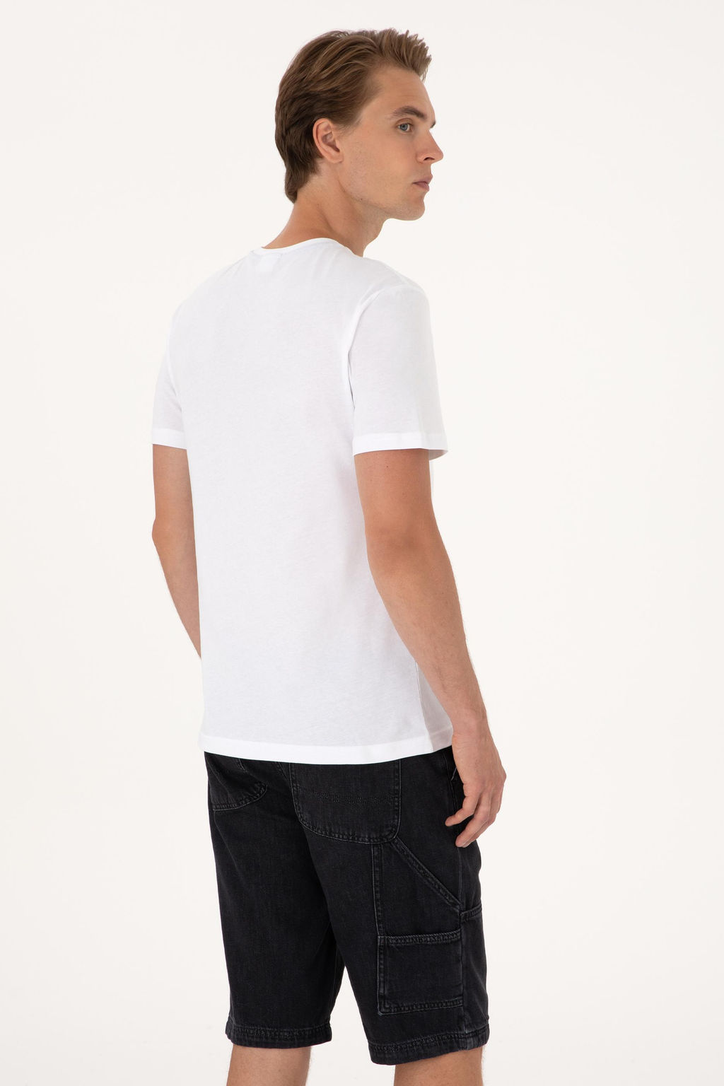 Erkek Beyaz Ti__rt Sepette S_rpriz _ndirim - U.s. polo assn фото 5