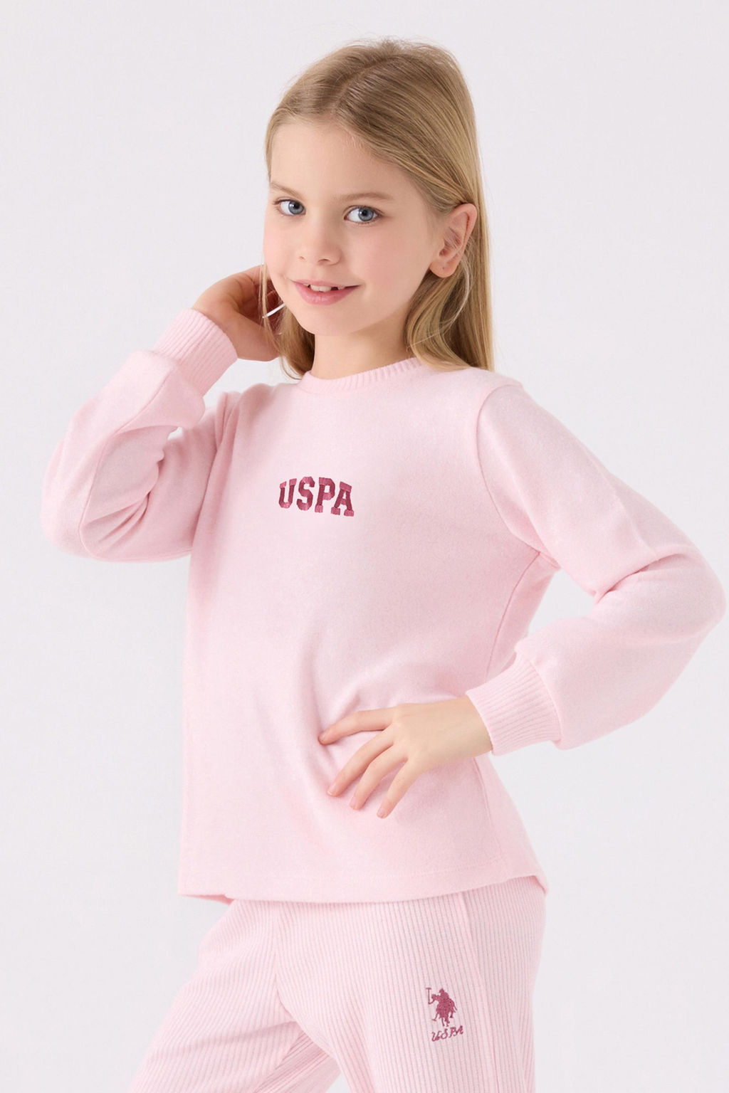 K_z _ocuk A__k Pembe Pijama Tak_m_