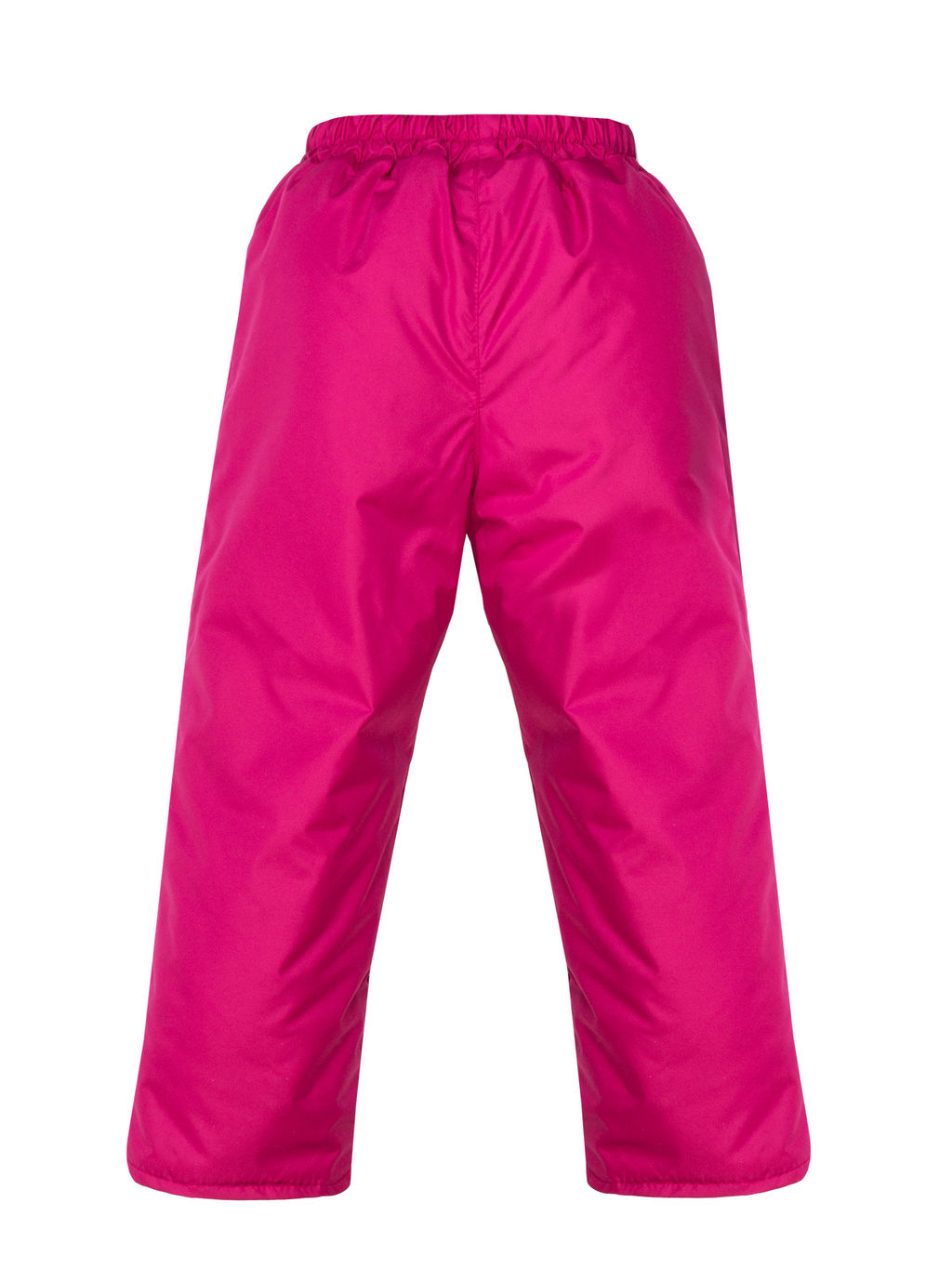 Брюки на поясе утепленные малиновые