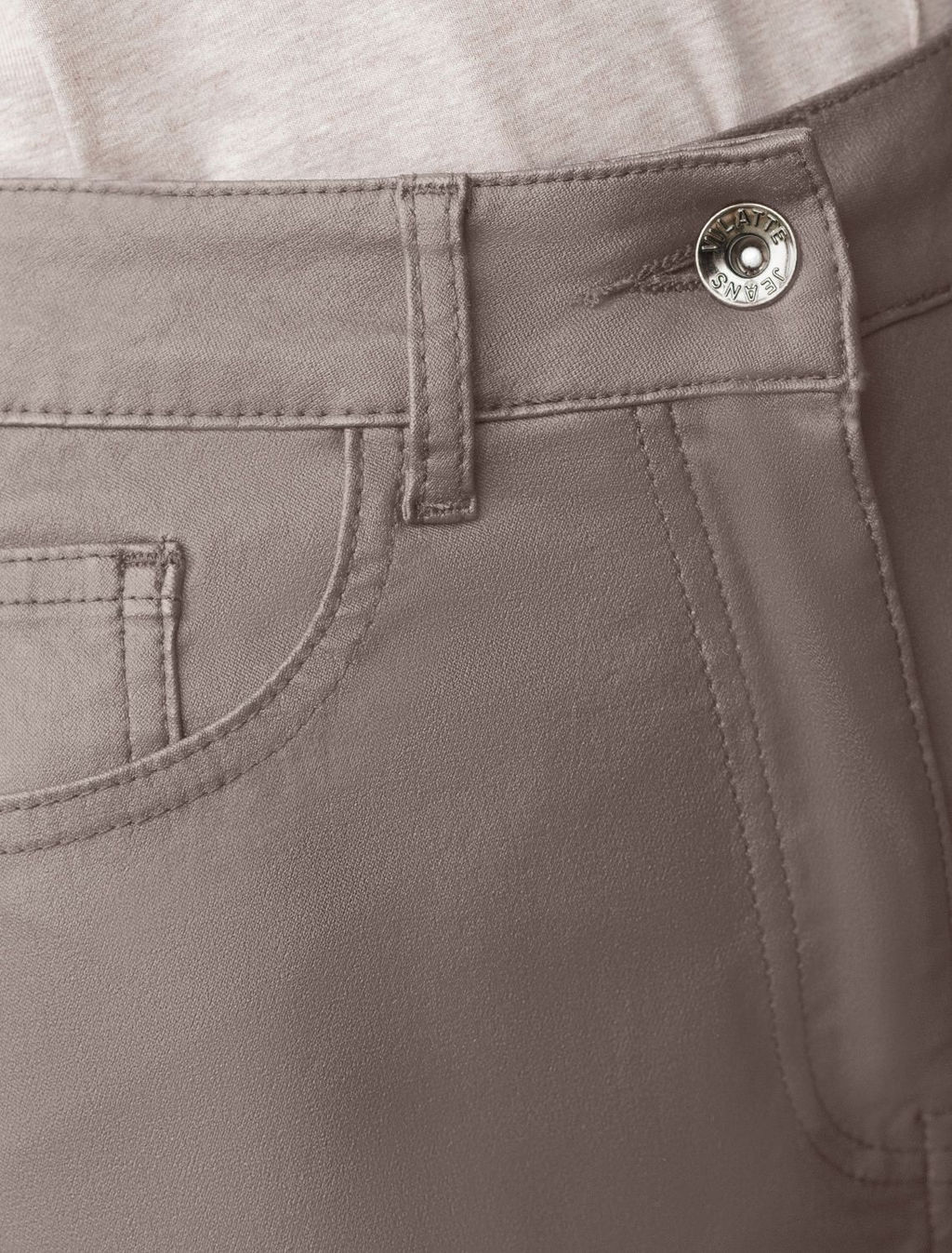 D24.273 Брюки женские кофейный