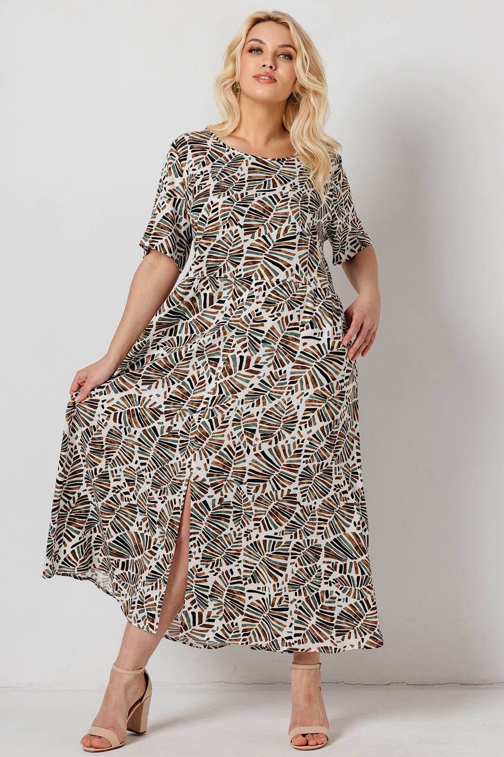 Платье 5915/113/Молочный - Rise фото 3