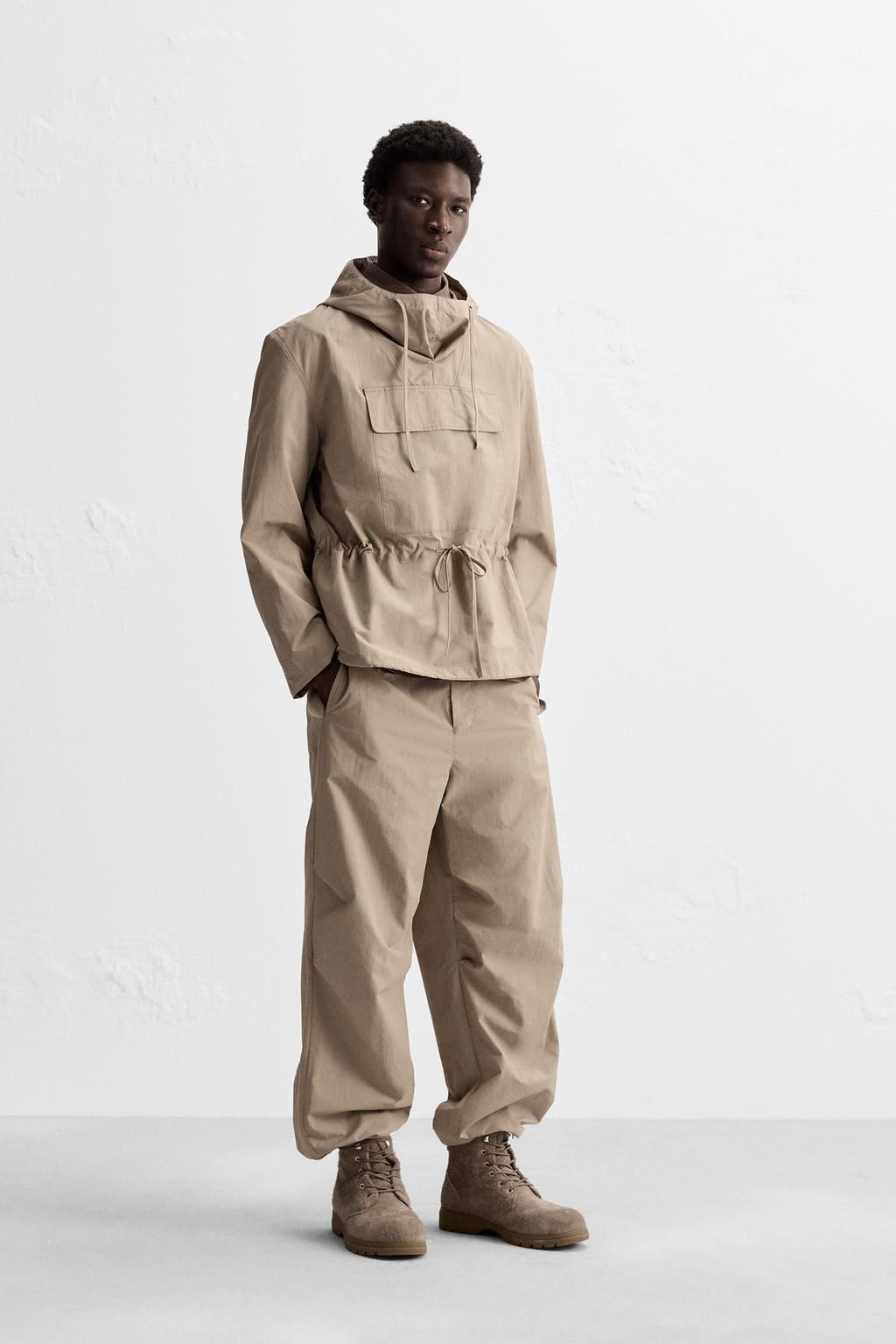 TECHNICAL ANORAK JACKET - Zara фото 4