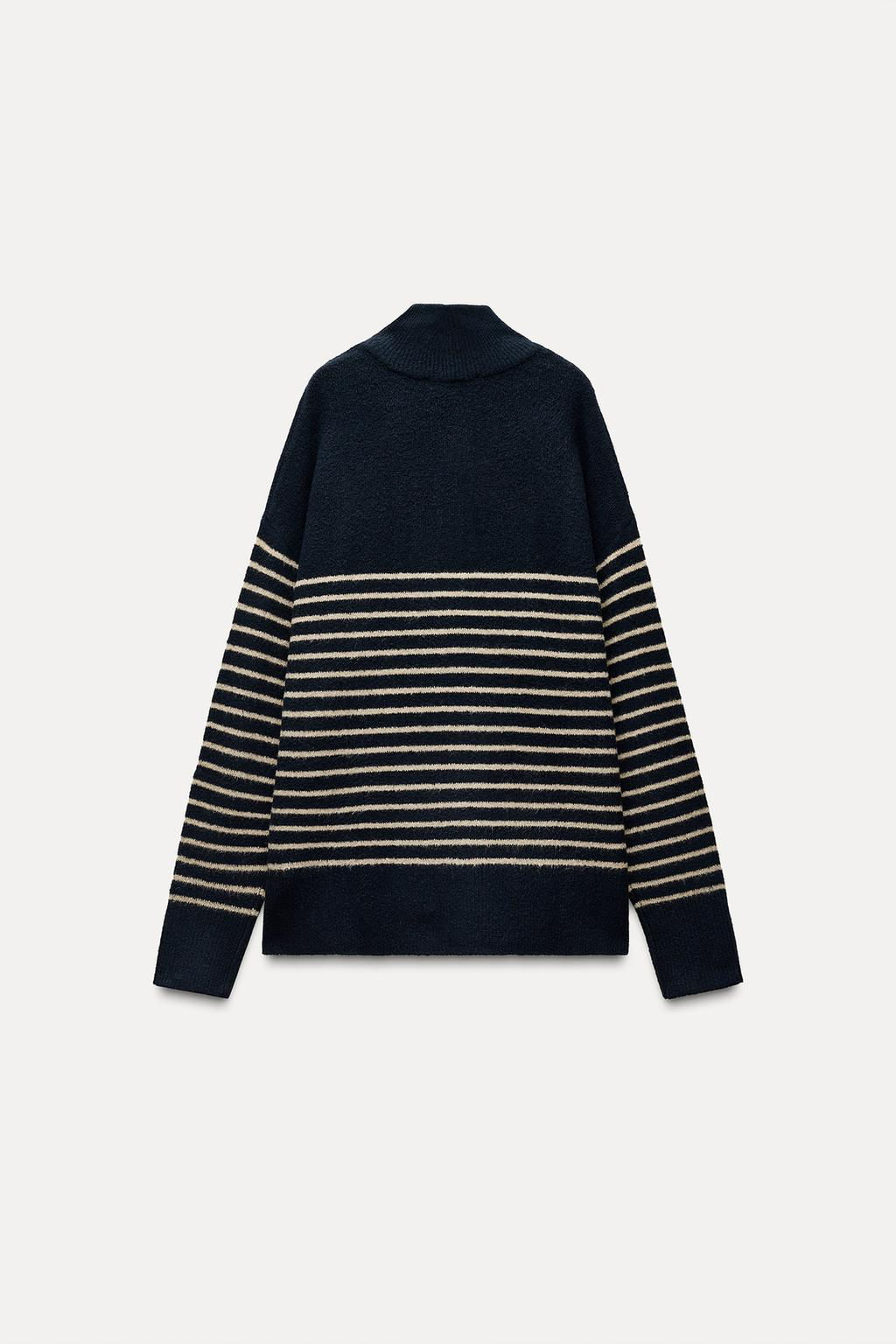 KNIT HIGH NECK SWEATER - Zara фото 5