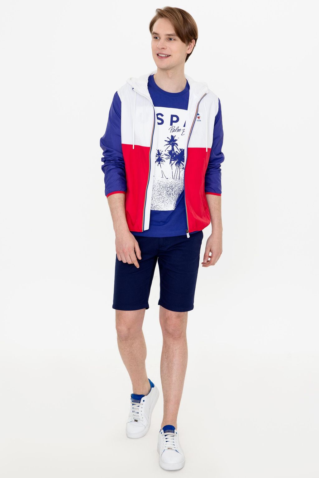 U. S. Polo Assn Мужское синее пальто - U.s. polo assn фото 4