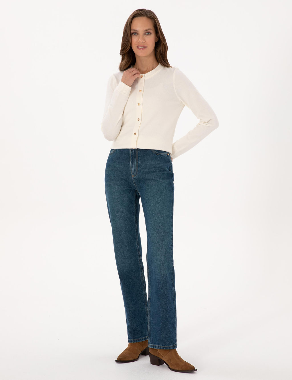 Mavi Straight Fit Jean Pantolon - Pierre cardin фото 3