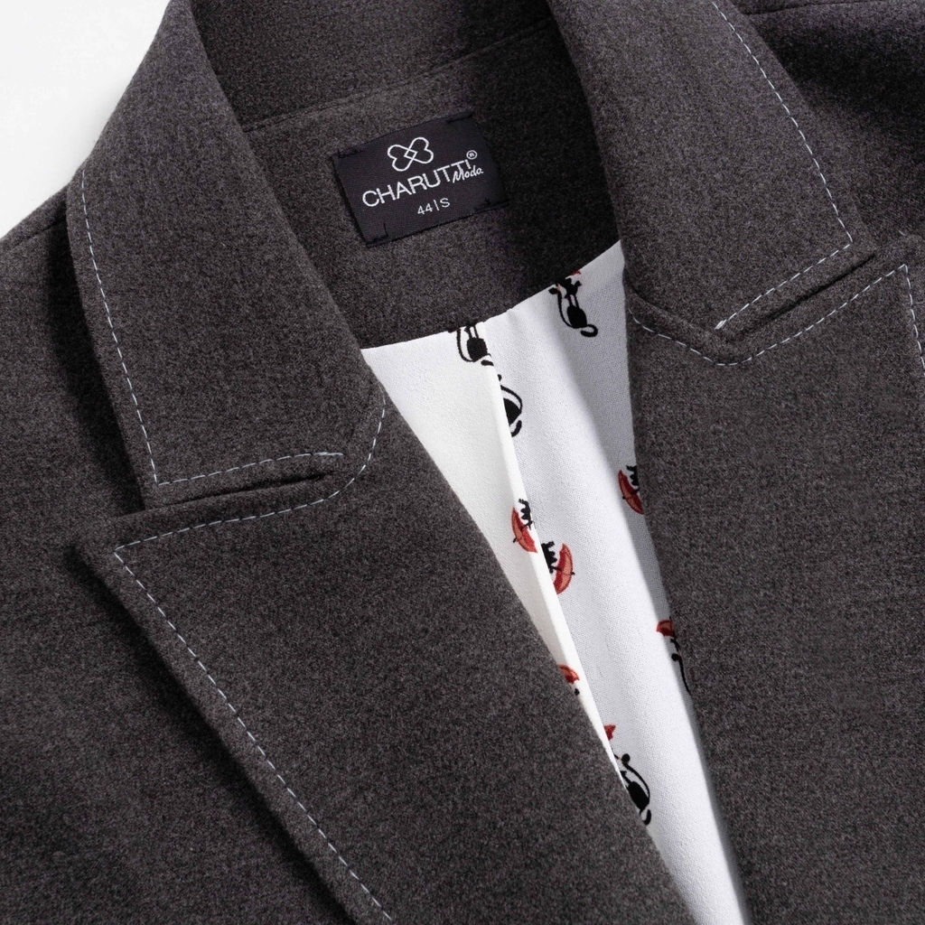 Жакет с контрастными швами, Решительный ход - Charutti фото 9