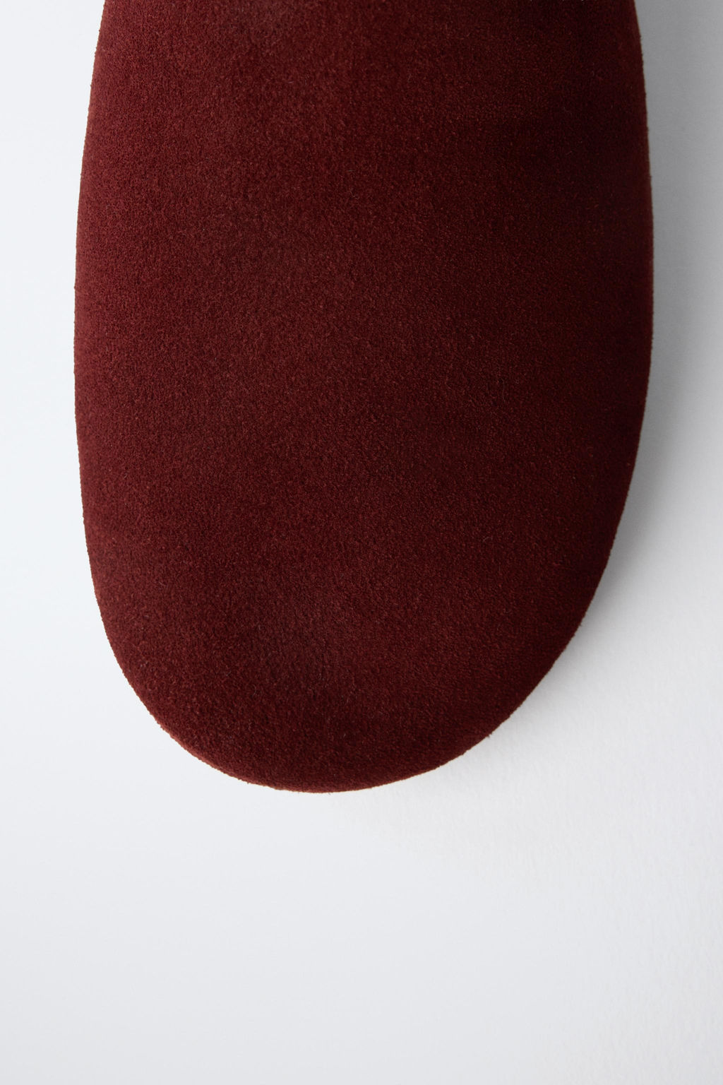 BABUCHA PIEL LIMITED EDITION / Rojo Burdeos - Zara фото 7