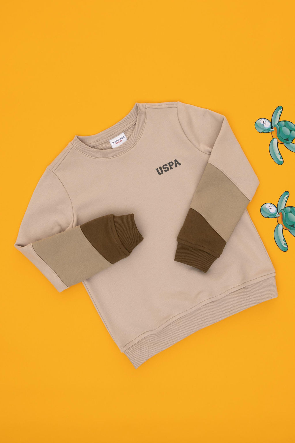 Толстовка с камнем для мальчика Неожиданная скидка в корзине - U.s. polo assn фото 3