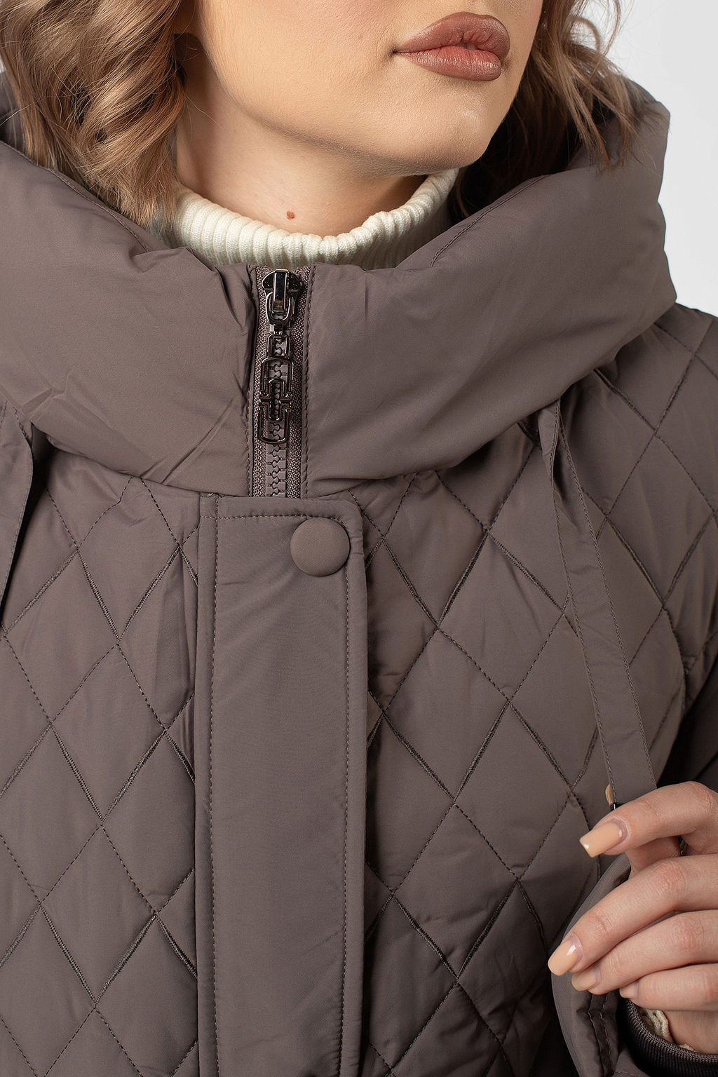 05-2262 Куртка женская зимняя (шерстепон 250) - El podio фото 6