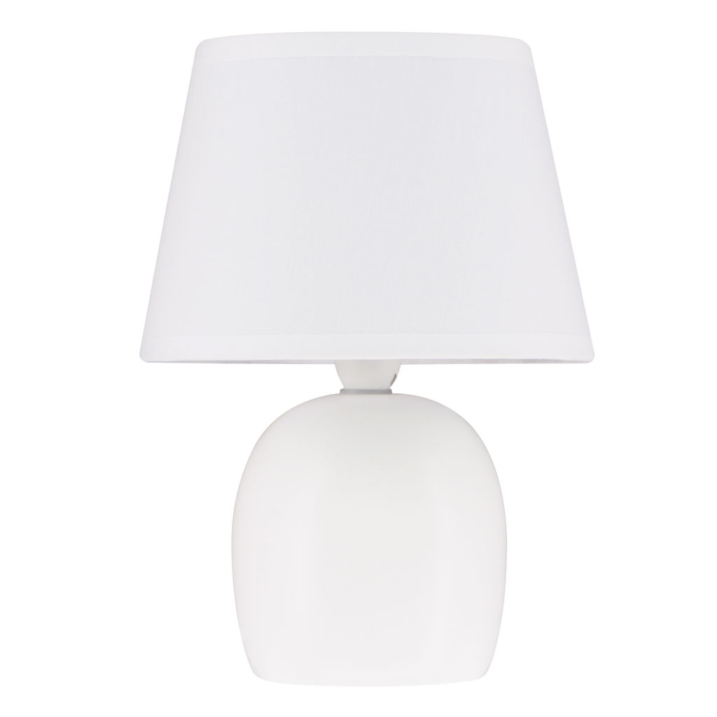 UML-B304 E14 WHITE Светильник настольный декоративный под лампу Е14, 40W. Механический выключатель. Белый. ТМ Uniel - Volpe фото 2