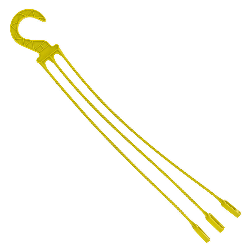 Подвес пластмассовый для цветочного горшка 45см, зеленый (Россия) - Домашняя мода фото 2