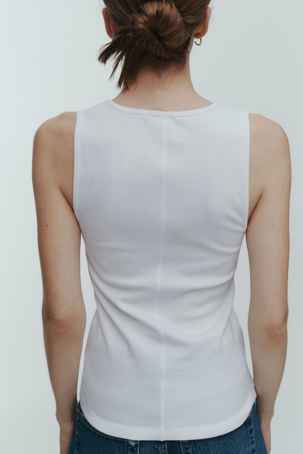 Camiseta sin mangas en algod?n - H&m фото 5