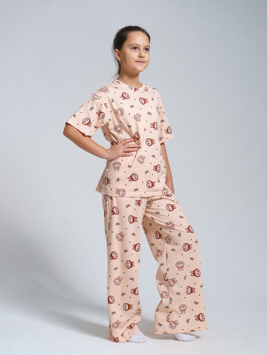 961Д Пижама детская "Бежевый"