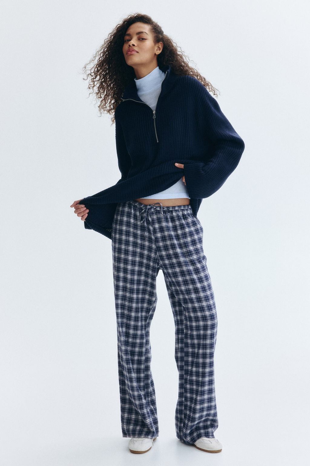 Pantal?n con cord?n de ajuste - H&m фото 5