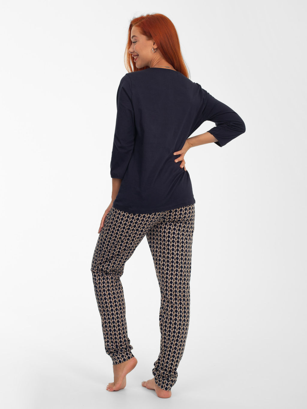 Костюм женский кулирка с брюками ФИБИ ЦЕПИ - Domtrik фото 9