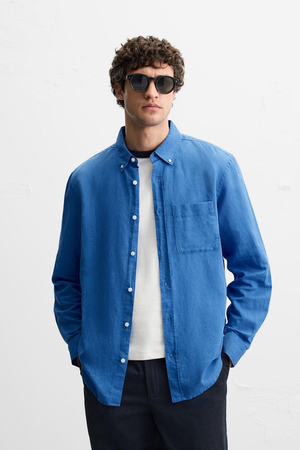 LINEN/COTTON SHIRT - Zara фото 2