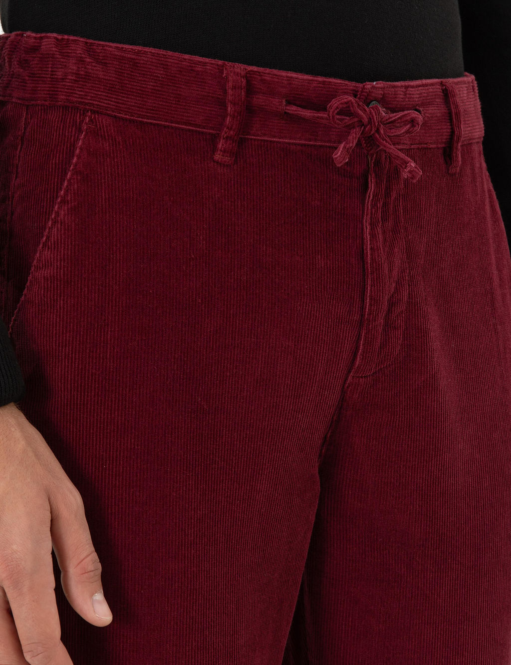 Bordo Carrot Fit Kanvas Pantolon - Pierre cardin фото 5