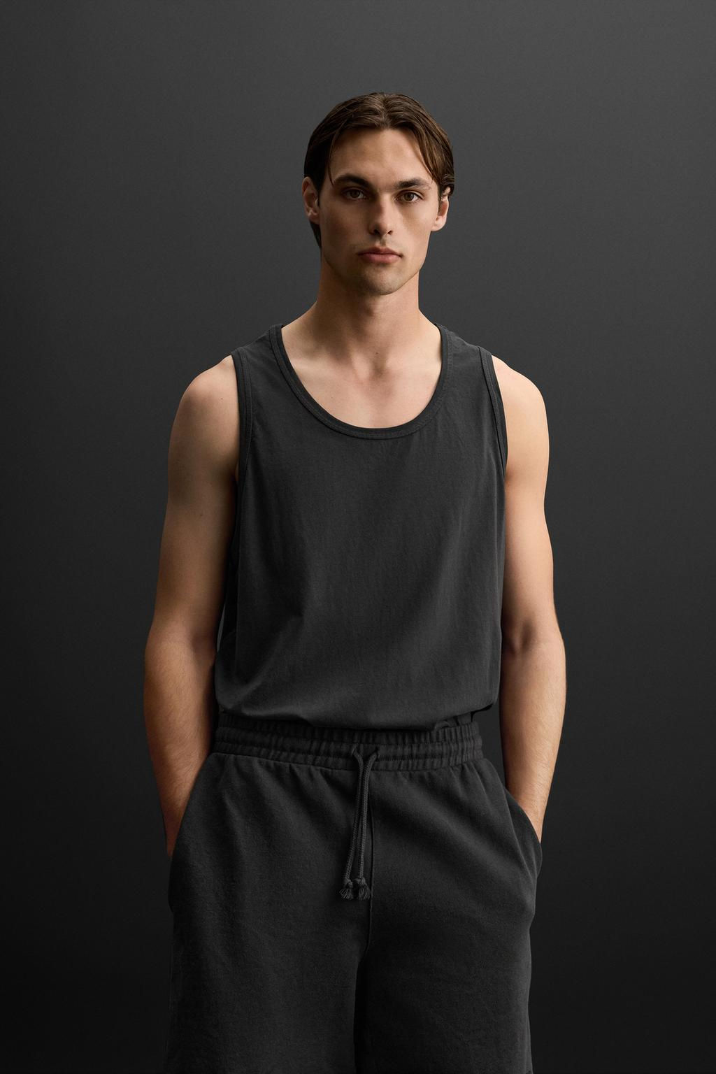 TRAINING TANK TOP - Zara фото 10