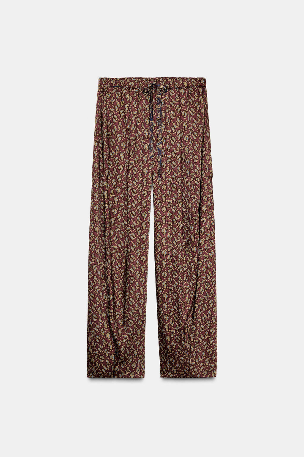 ZW COLLECTION PAISLEY PYJAMA TROUSERS - Zara фото 3